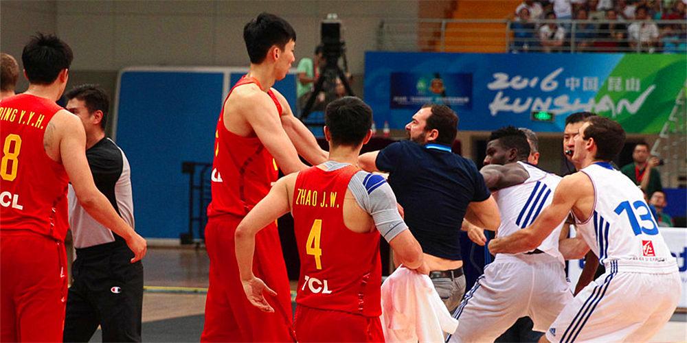 中国男篮vs法国完整版