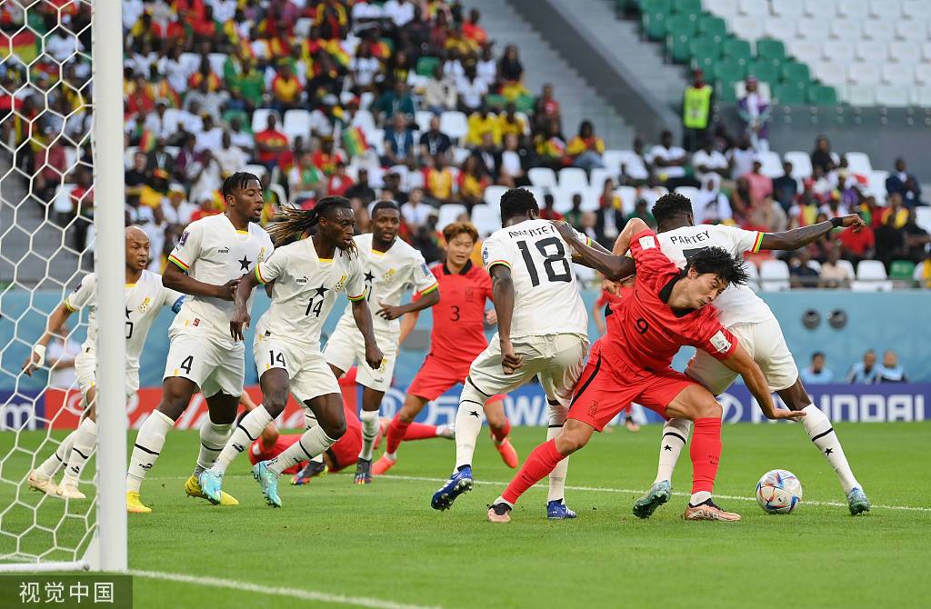 韩国vs加纳比赛直播